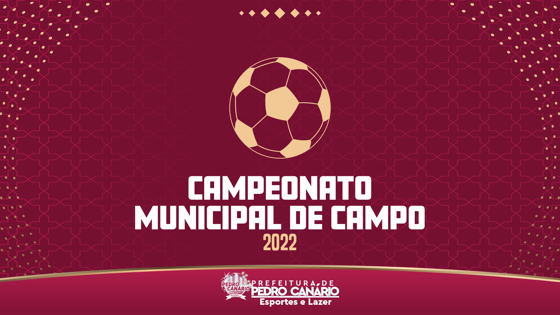 Campeonato Municipal de Futebol de Campo 2022 inicia no próximo domingo em Pedro Canário