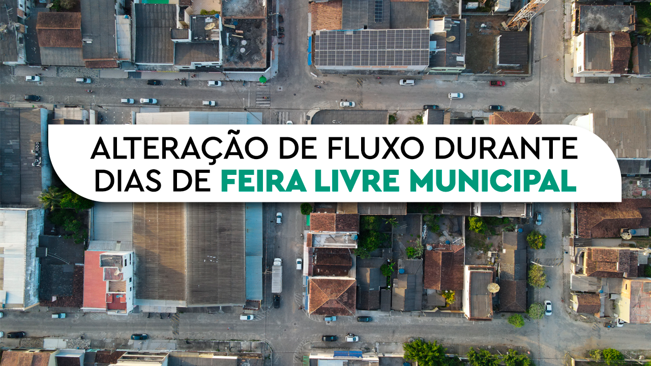 Prefeitura de Pedro Canário realiza mudança no trânsito em dia de feira livre