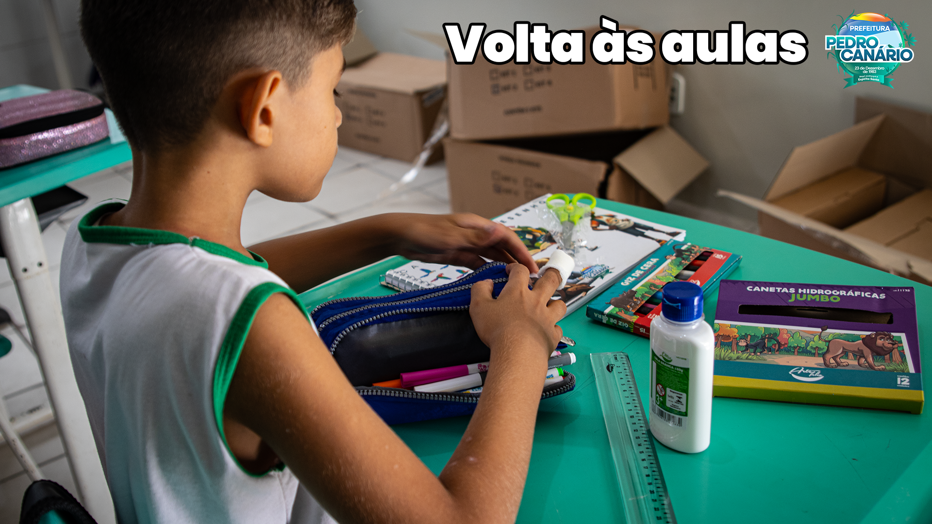 Mais de 3 mil alunos retornam às aulas após as férias escolares