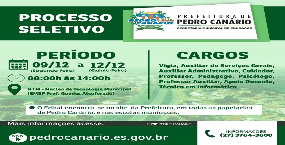 Processo Seletivo Educação