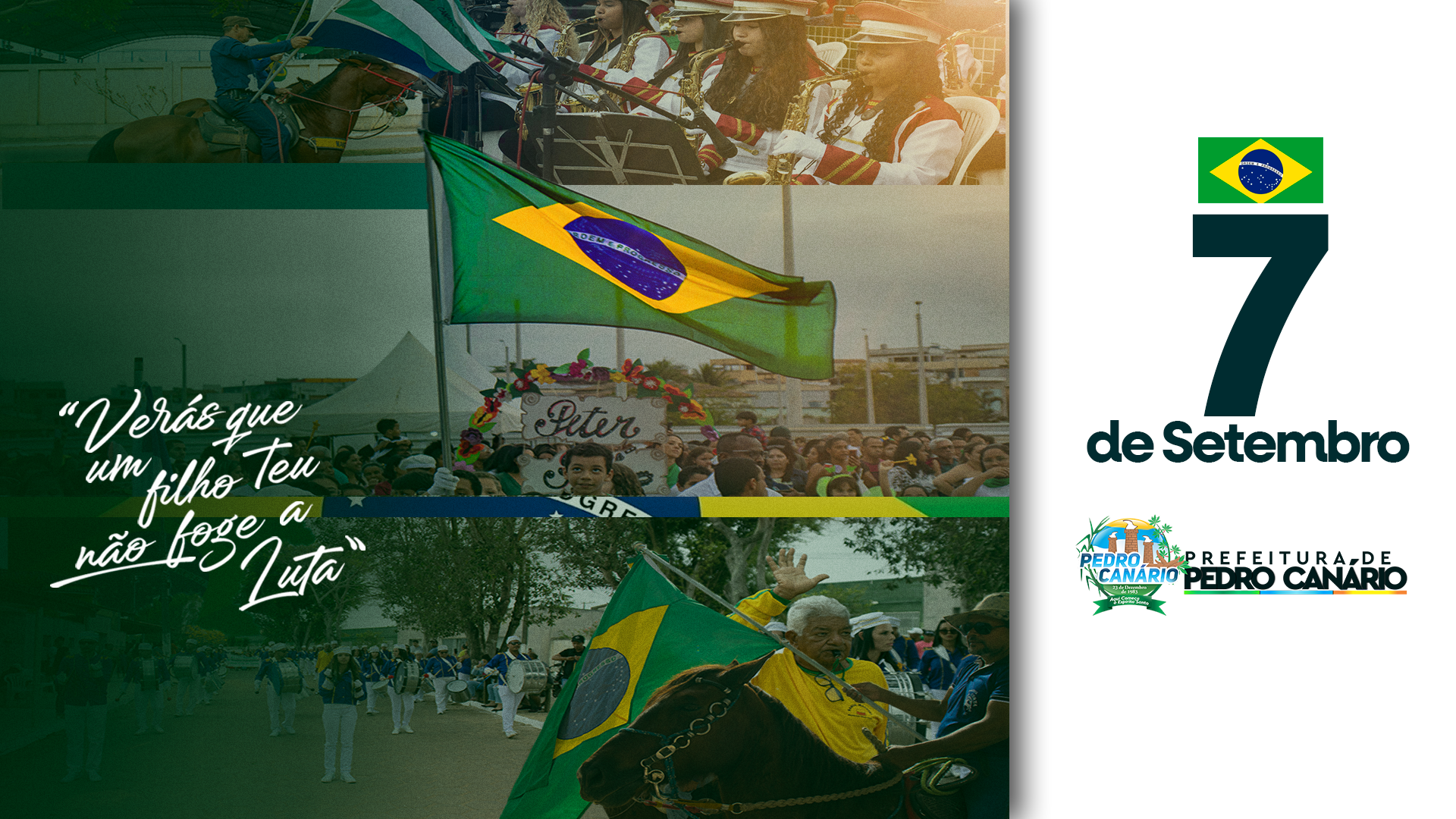 Dia da Independência: Pedro Canário terá desfile nesta quinta-feira
