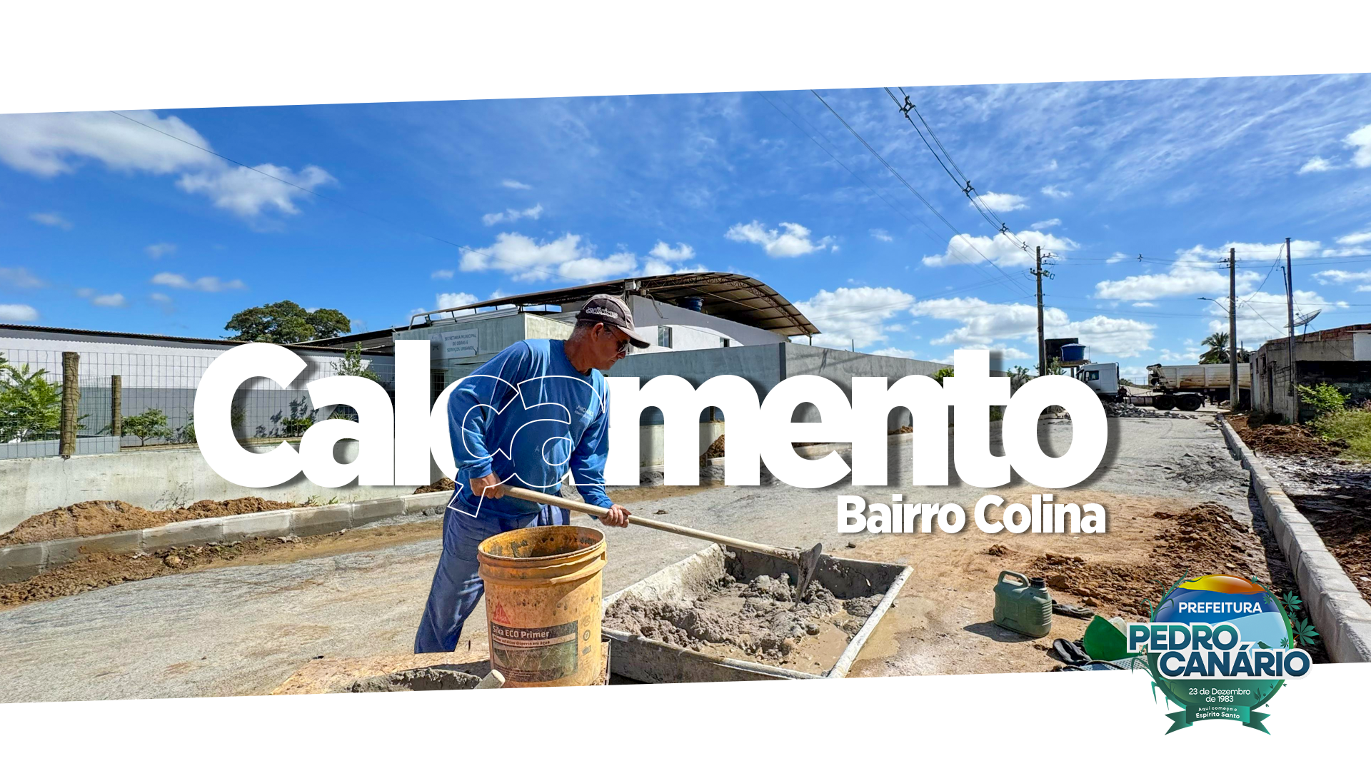 NOTÍCIA: Obra de drenagem e pavimentação avança no bairro Colina