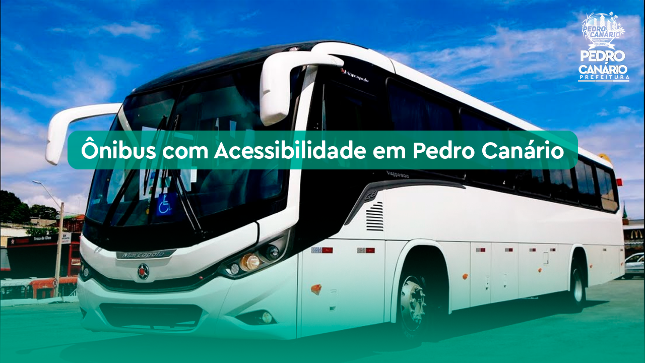 NOTÍCIA: Novo ônibus garante viagem mais segura e confortável para pacientes de Pedro Canário