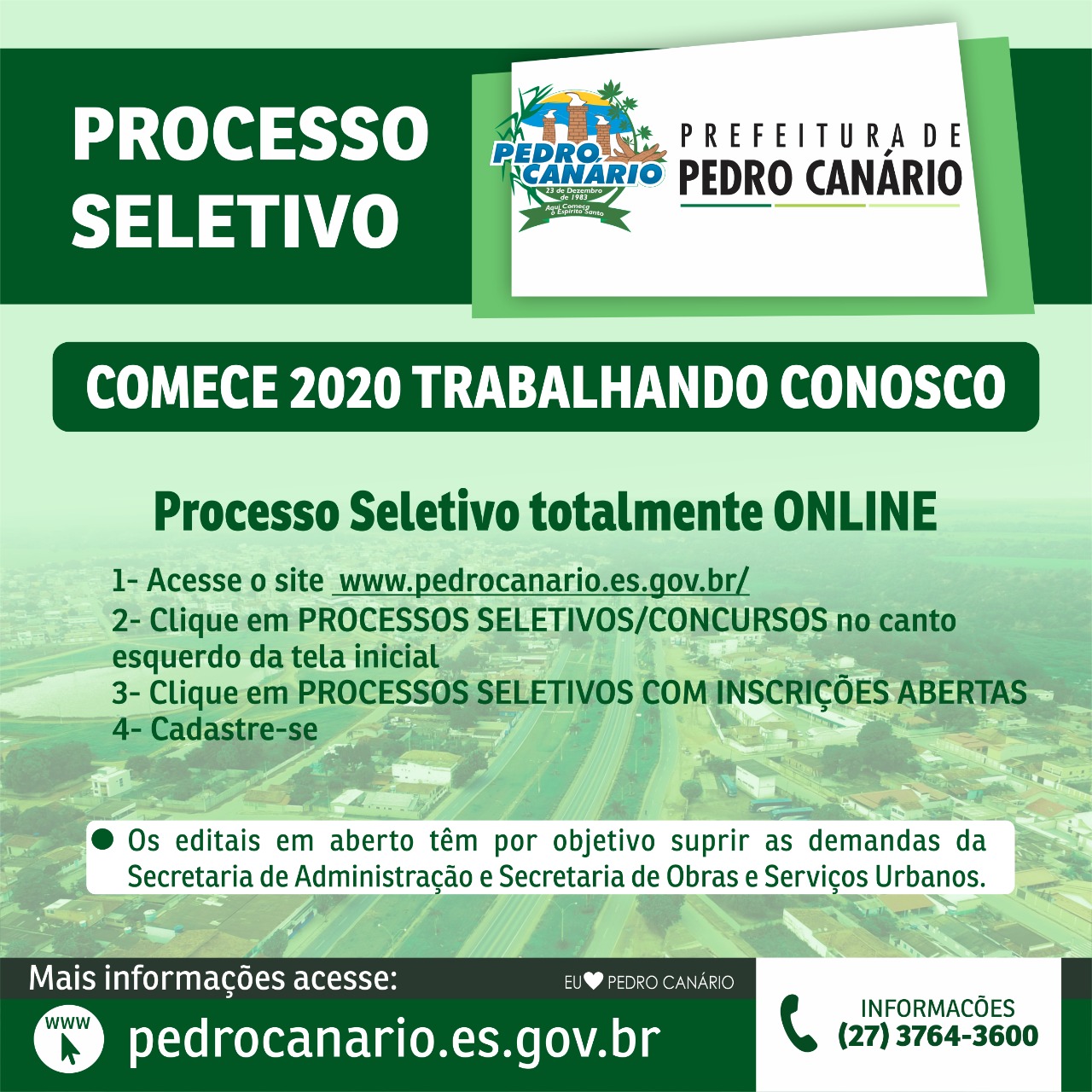 Processo Seletivo Totalmente Online